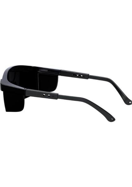 Gözlük Kulak Ayarlı Kaynakçı Güvenlik Koruyucu Siyah 12'li Set indirimleri