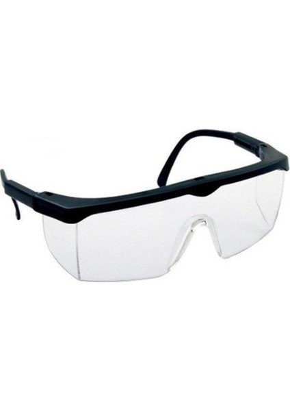 Şeffaf Çapak Gözlükleri, 10 Adet, Yüksek Kalite Temizlik ve Koruma Seti