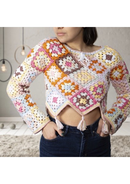 Pastel Cotton Lila El Örgü Ipi - L181 - 33958 indirimleri