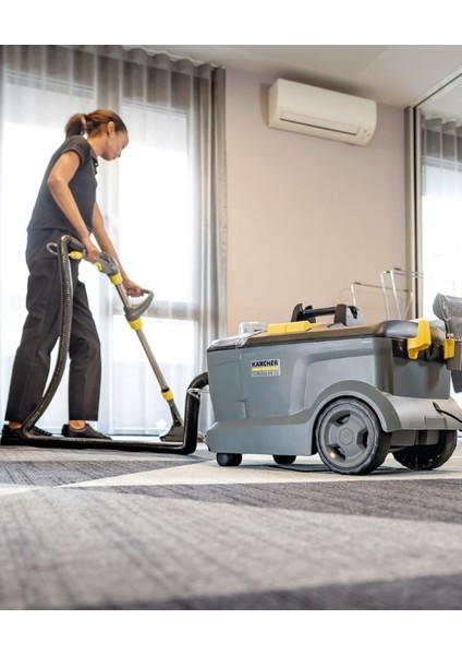 Puzzi 10/1 Halı Koltuk Yıkama Makinesi-Deterjan Kullanılabilir Yüksek Güçlü Halı ve Zemin Yıkama + 16 yıkama Karcher deterjan Tablet+ Mini Hav-yün temizleyici