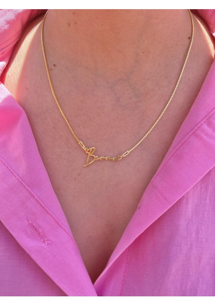 925S | Istediğiniz Yazdır Küplü Zincir Kolye