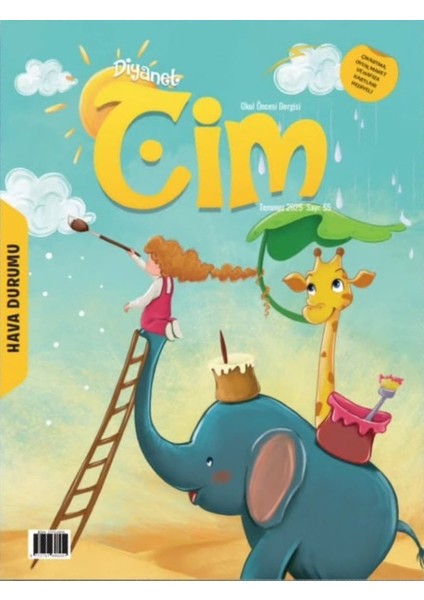 Cim Dergi Temmuz 2025 (3-6 Yaş)