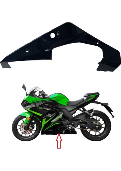 Gp-2 Taro 125 R Motor Alt Muhafaza Siyah Sol