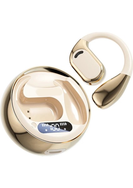 Surround Sound Ses Teknolojisi M76 Kablosuz Çevirmen Bluetooht Sport Gold Renk Kulaklık