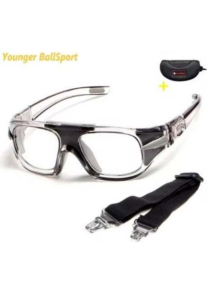 Gri Renkli, Özelleştirilebilir, Numarasız Gözlük Çerçevesi ve Kılıf Seçenekli