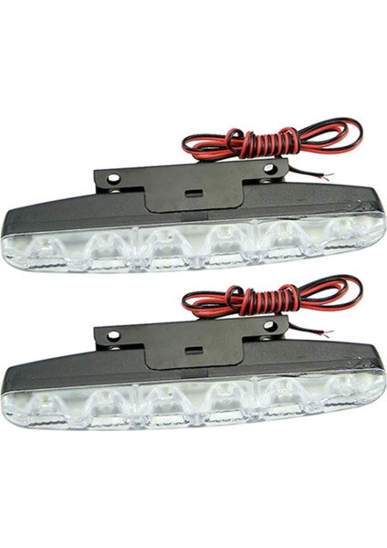 6 Ledli Gündüz Farı Gündüz Ledi Drl LED Lamba 18W Su Geçirmez 2 Adet fiyatları