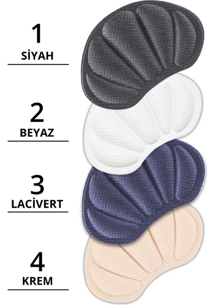 Topuk Arkası Vurma Önleme Pedi, Yapışkanlı Ayakkabı Vurma Önleyici Topuk Arkası Korumalığı