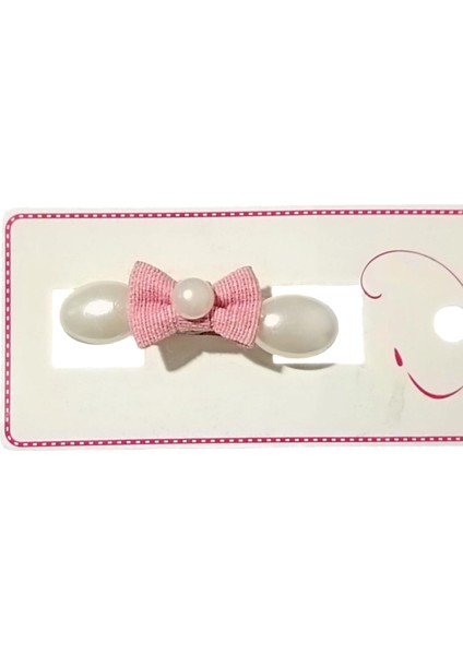 Pembe Fiyonk Detaylı Çocuk Saç Tokası fırsatları