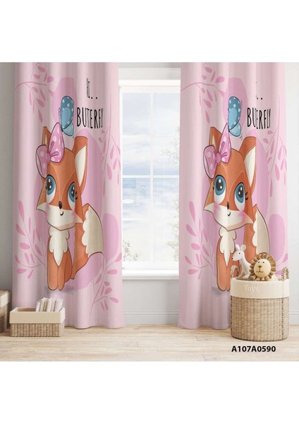 Pembe Çocuk ve Bebek Odası Seti: Perde, Yatak Örtüsü, Duvar Saati, Yastık, Kılıf fiyatları