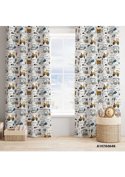 Çocuk Odası Seti; Perde, Yatak Örtüsü, Duvar Saati, Yastık ve Kılıf, Beyaz Renkli fiyatları