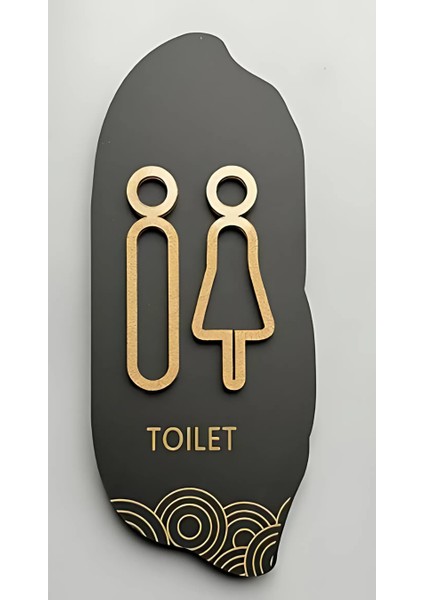 Ahşap Tuvalet(Wc) Yönlendirme Tabelası fiyatları