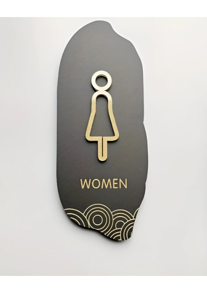 Ahşap Tuvalet(Wc) Yönlendirme Tabelası modelleri