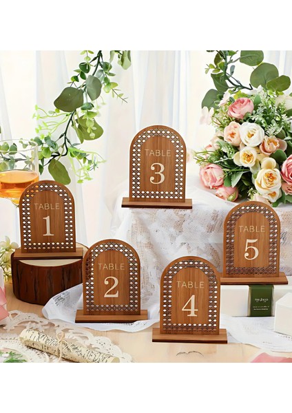 Ahşap Masa Numaratörü (1-10 Arası) modelleri