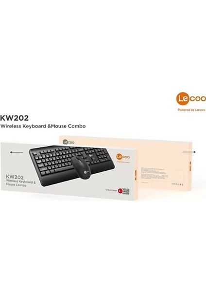 Lecoo KW202 Q Kablosuz Siyah Multimedya Klavye/mouse Set modelleri