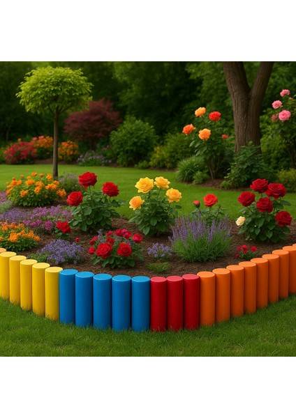 Bahçeshop Star Gardentools Mavi Çim Bordürü 2.3 Metre Çim Ayırıcı Mavi fırsatları