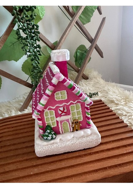 El Yapımı Pembe Şeker Tütsülik, Konik Tasarım, Dekoratif ve Hoş Koku Sağlar fırsatları