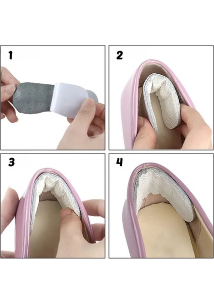 Deri Extra Yumuşak Topuk Arkası Vurma Önleme Pedi, Yapışkanlı Topuk Arkası Korumalığı 1 Çift modelleri