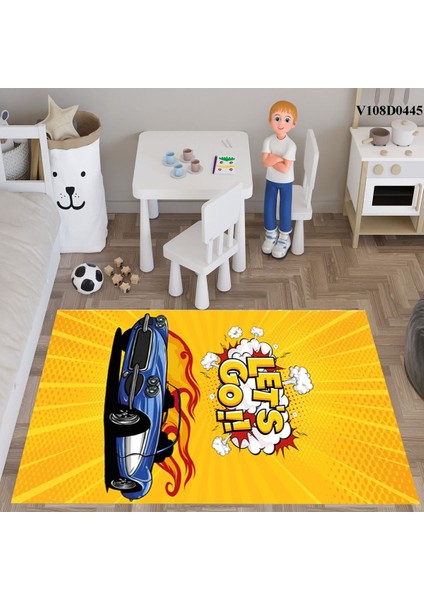 3D Araba Tarzı Çocuk ve Bebek Odası Seti, Perde, Yatak Örtüsü, Saat, Yastık ve Kılıf indirimleri