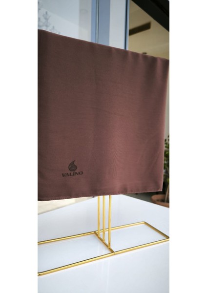 Medine Ipeği Eşarp 110*110CM Acı Kahve