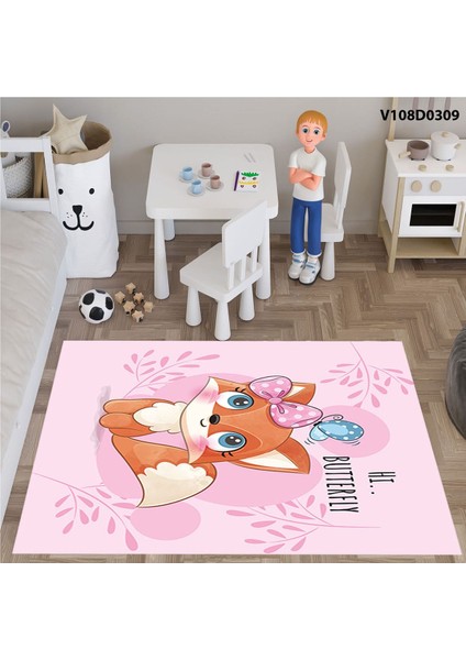 Pembe Çocuk ve Bebek Odası Seti: Perde, Yatak Örtüsü, Halı, Duvar Saati, Yastık ve Kılıf indirimleri