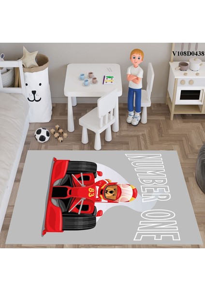 F1 Yarış Arabası Temalı Çocuk ve Bebek Odası Seti (Perde, Yatak Örtüsü, Duvar Saati, Yastık, Kılıf) indirimleri