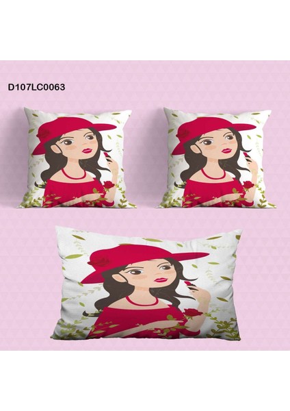 Beyaz Kız ve Bebek Odası Seti: Perde, Yatak Örtüsü, Halı, Duvar Saati, Yastık, Kılıf