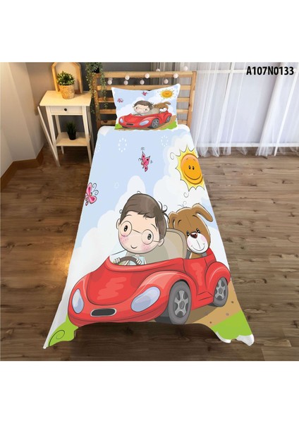 Çocuk ve Bebek Odası Seti, Pembe, Perde, Yatak Örtüsü, Duvar Saati, Yastık, Kılıf