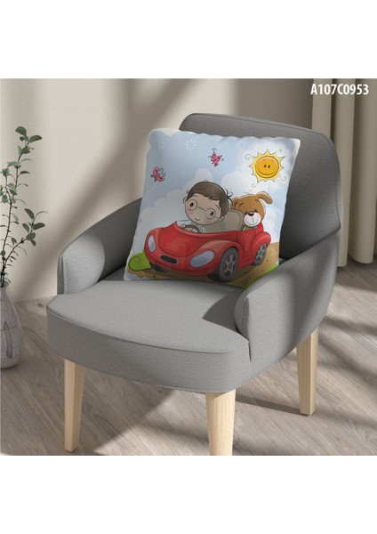 Çocuk ve Bebek Odası Seti, Pembe, Perde, Yatak Örtüsü, Duvar Saati, Yastık, Kılıf