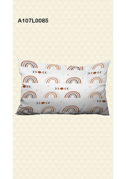 Gökkuşağı Bulutlar Temalı Çocuk ve Bebek Odası Seti, Perde, Yatak Örtüsü, Duvar Saati