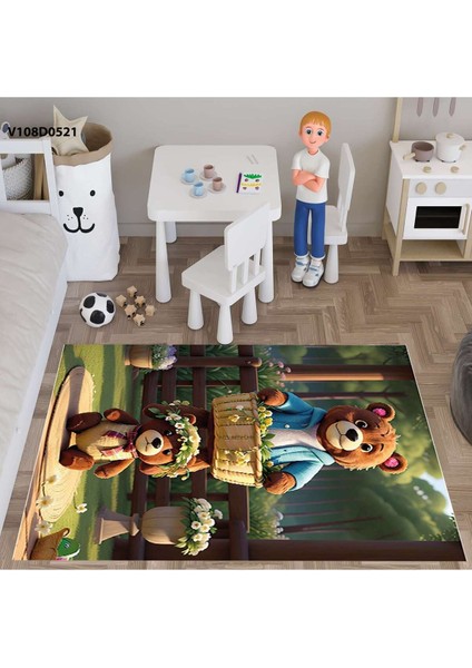 3D Çocuk ve Bebek Odası Seti: Perde, Yatak Örtüsü, Halı, Duvar Saati, Yastık, Kılıf fırsatları