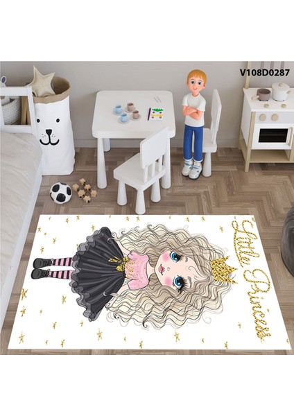Prenses Desenli Çocuk ve Bebek Odası Seti: Perde, Yatak Örtüsü, Halı, Duvar Saati, Yastık ve Kılıf indirimleri