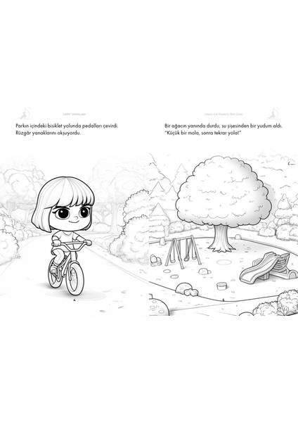 Umay ile Parkta Bir Gün - Hikâyeli Boyama Günleri Serisi fırsatları