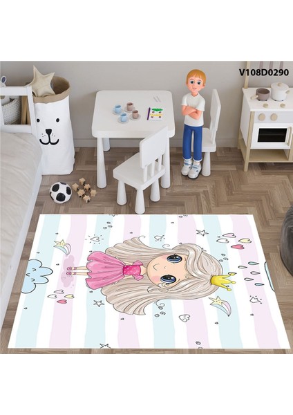 Çocuk ve Bebek Odası Seti: Perde, Yatak Örtüsü, Halı, Duvar Saati, Yastık, Kılıf