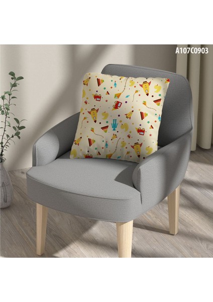 Sarı Uzay Temalı Çocuk ve Bebek Odası Seti (Perde, Yatak Örtüsü, Duvar Saati, Yastık, Kılıf) fırsatları