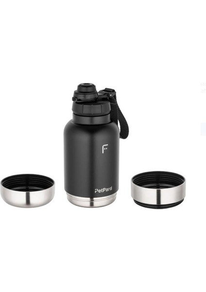 Paslanmaz Çelik Mama Kabı ve Termos, 1 Litre, Siyah, Çok Amaçlı ve Dayanıklı fiyatları