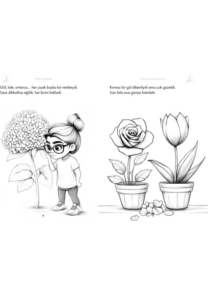 Sare ile Çiçek Bahçesi - Hikâyeli Boyama Günleri Serisi fırsatları