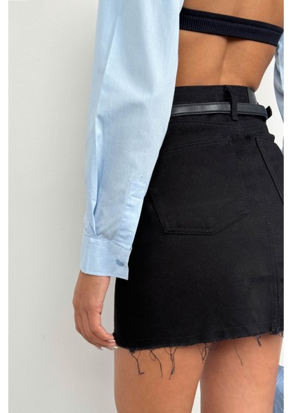 Oval Kesim Crop Gömlek modelleri