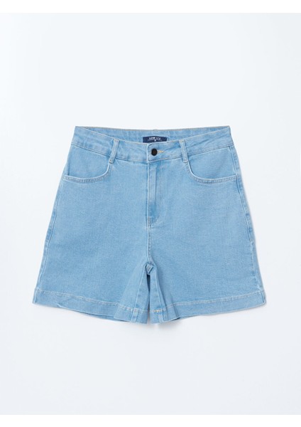 Yeni Sezon Standart Fit Kadin Jean Sort - S5M363Z8 indirimleri