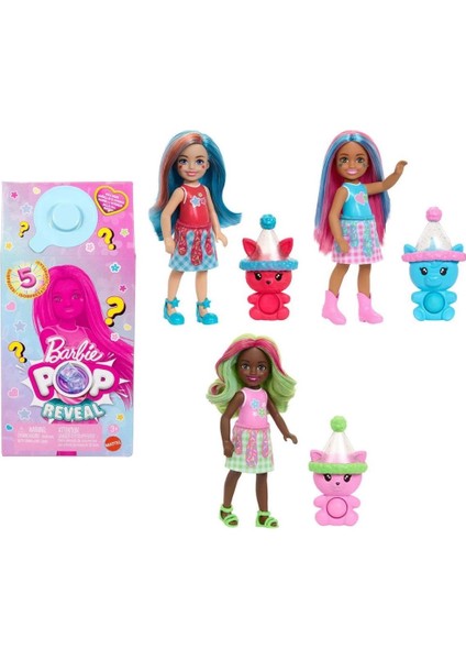 JCN89 Barbie Chelsea Pop Reveal Milkshake Serisi fiyatları