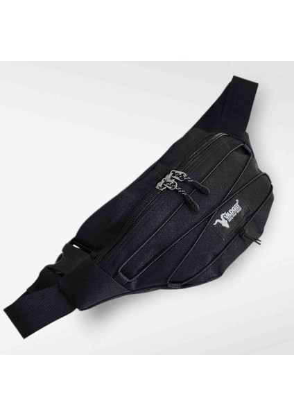 Unisex Blackgoatx1 Waistbag Hip Pack Siyah Bel Çantası