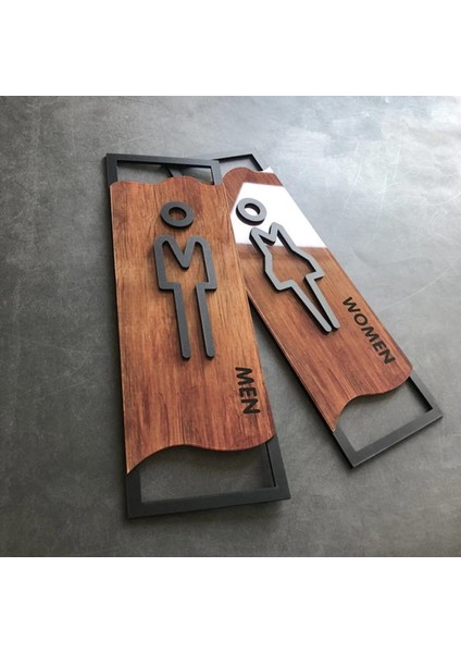 Wc Bay ve Ahşap Yönlendirme Levhaları fiyatları