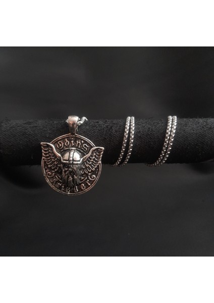 Iskandinav Mitoloji Odin's Figürlü Kolye