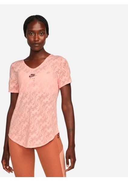 Air Dri-Fit Running V-Neck Short-Sleeve Kadın Tişört