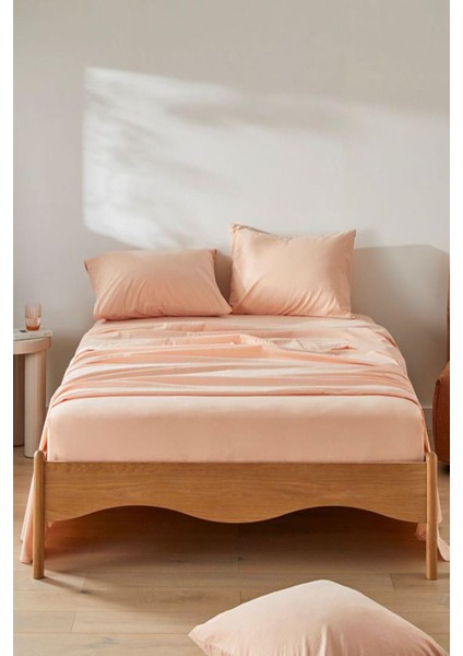 4 Adet Düz Pamuklu Tek Kişilik 80 x 200 x 30 cm Lastikli Penye Çarşaf modelleri