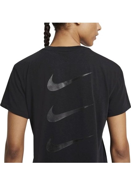 Dri-Fit Run Division Short-Sleeve Ruched Short-Sleeve Kadın Tişört