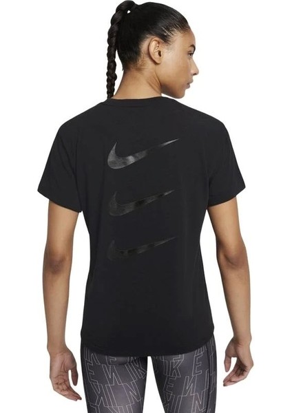 Dri-Fit Run Division Short-Sleeve Ruched Short-Sleeve Kadın Tişört