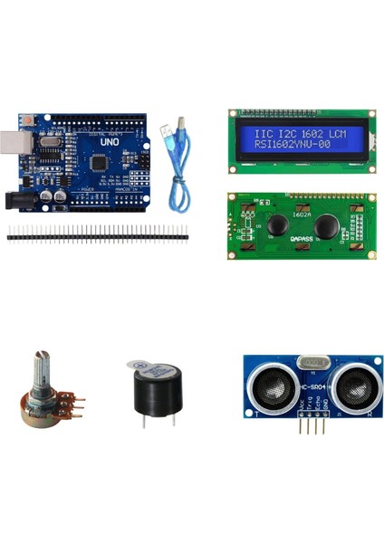 Kutulu Robotik Kodlama Arduino Uno Ekonomik Başlangıç Seti 26 Çeşit 148 Parça fiyatları