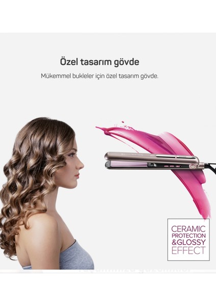 Bellisima Saç Düzleştirici + Revolution Hava Üflemeli Saç Şekillendirici Bakım Seti + Taşıma ve Makyaj Çantası fırsatları