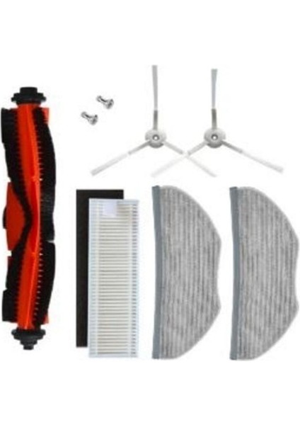 Mi Robot Vacuum Mop Essential Uyumlu 2 In 1 ( G1- Mjstg1 ) Yenileme Seti (6 Parça)