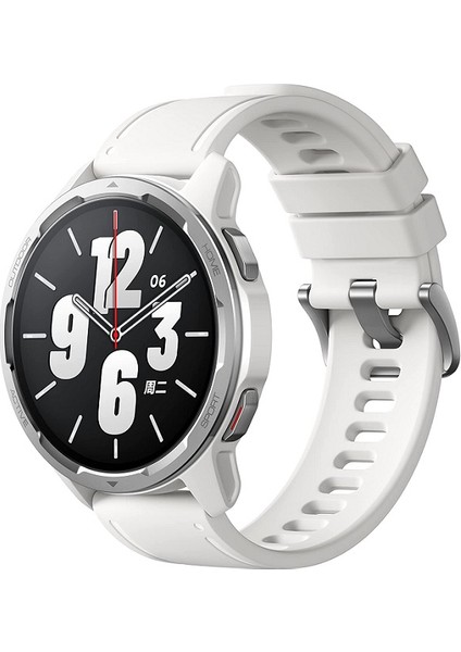 Xiaomi Watch S1 Actıve Gl Ay Beyazı Akıllı Saat - Dist